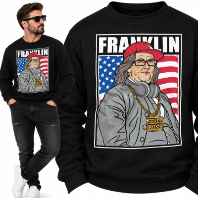 BLUZA ŚMIESZNA FRANKLIN RAPER